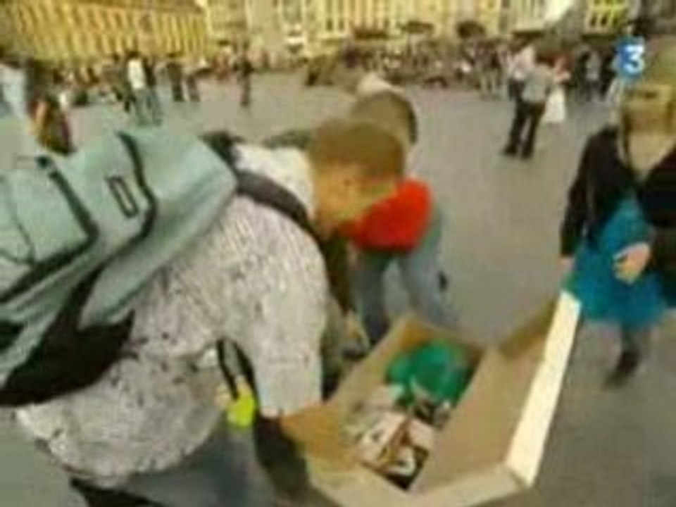 Slam sauvage à Lille