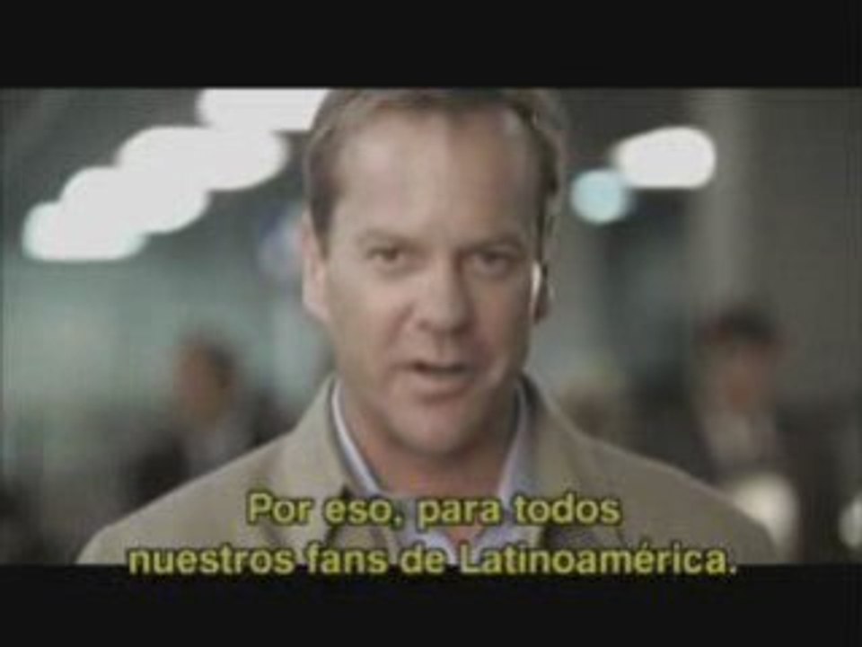 Mensaje de Jack Bauer a los fanáticos de Latinoamérica