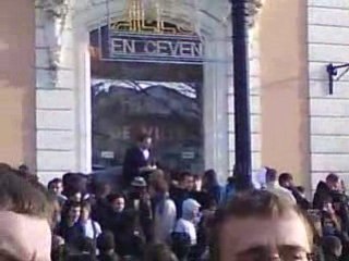 Manifestation JBD 2009 devant la mairie !