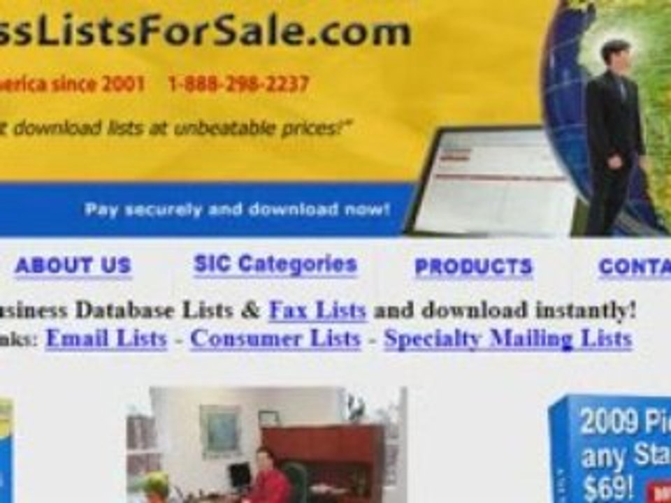 California Fax List