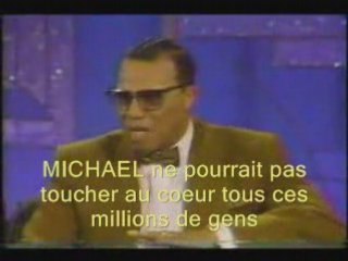 Ministre Louis FARRAKHAN sur Mickael JACKSON