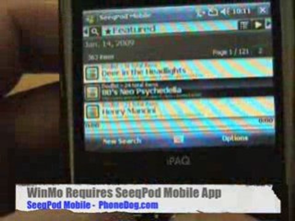 SeeqPod - Free Music for iPhone, Windows Mobile and Browsers