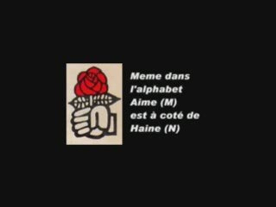 Gens de gauche intolérants en amour