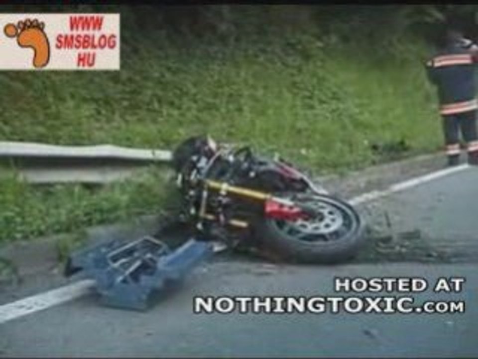 Accident de moto