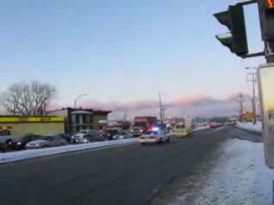 Police et ambulance à Québec