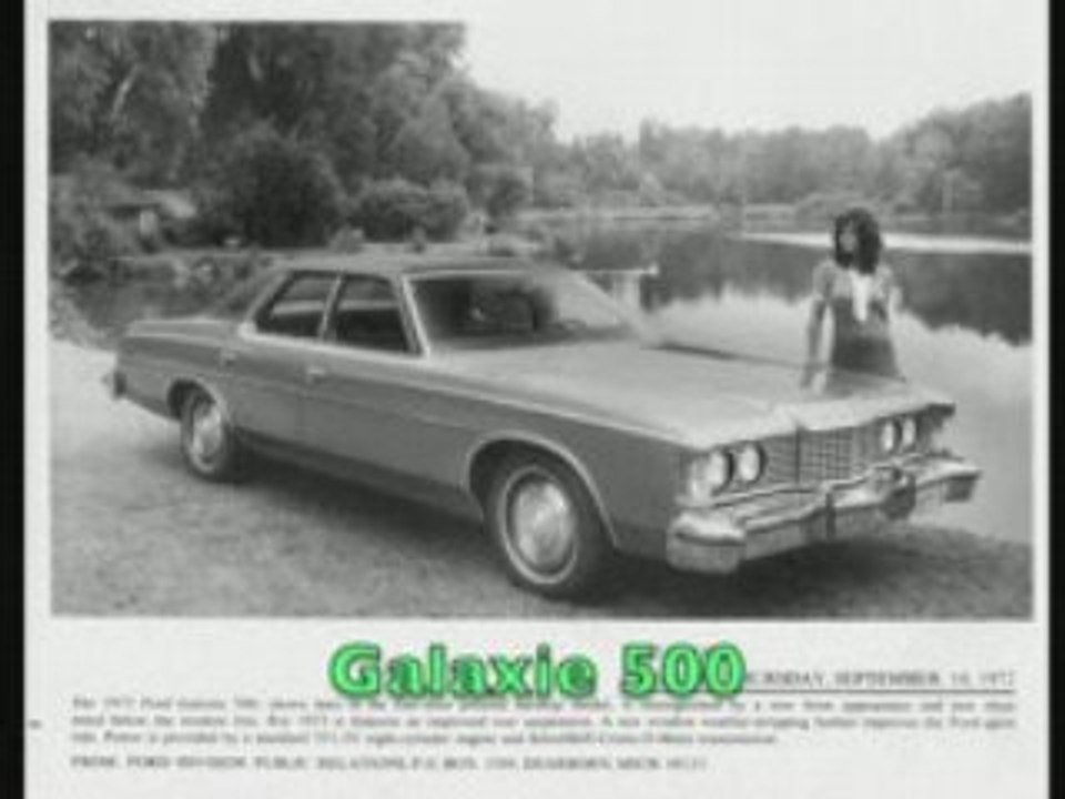 Rare 1973 Ford Press Release Kit with All 73 Ford Cars ...