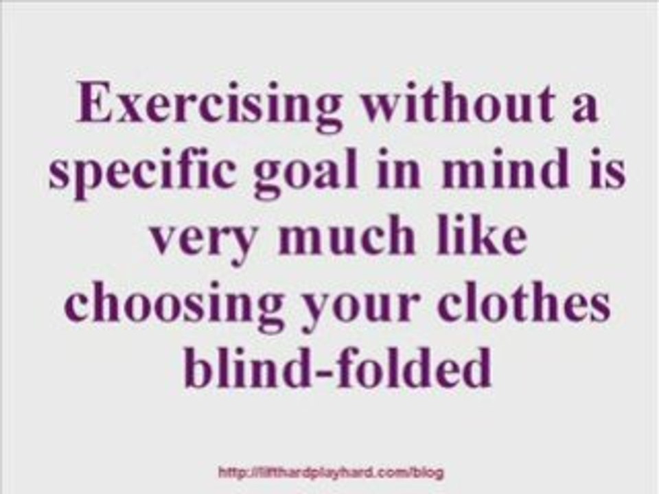 Health and Fitness Versus Fat Loss