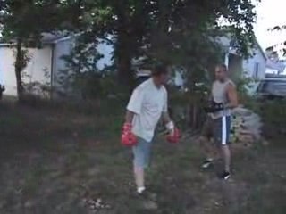 Backyard Fighting MMA Boxing - JP Napeir & Ronnie Howland