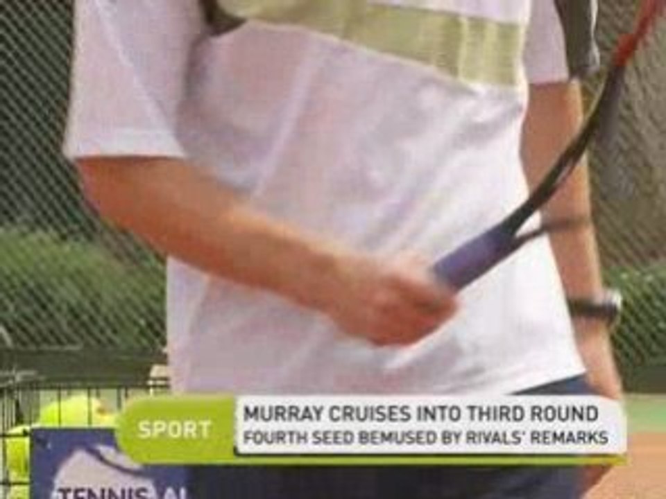 Murray bemused by rivals' comments