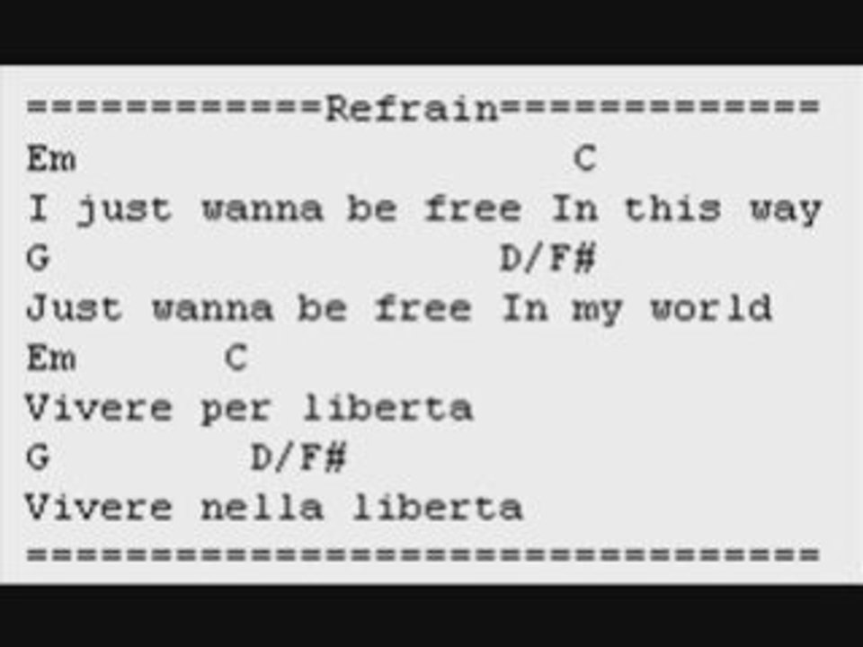 Pep's liberta paroles accords son pour reprise guitare