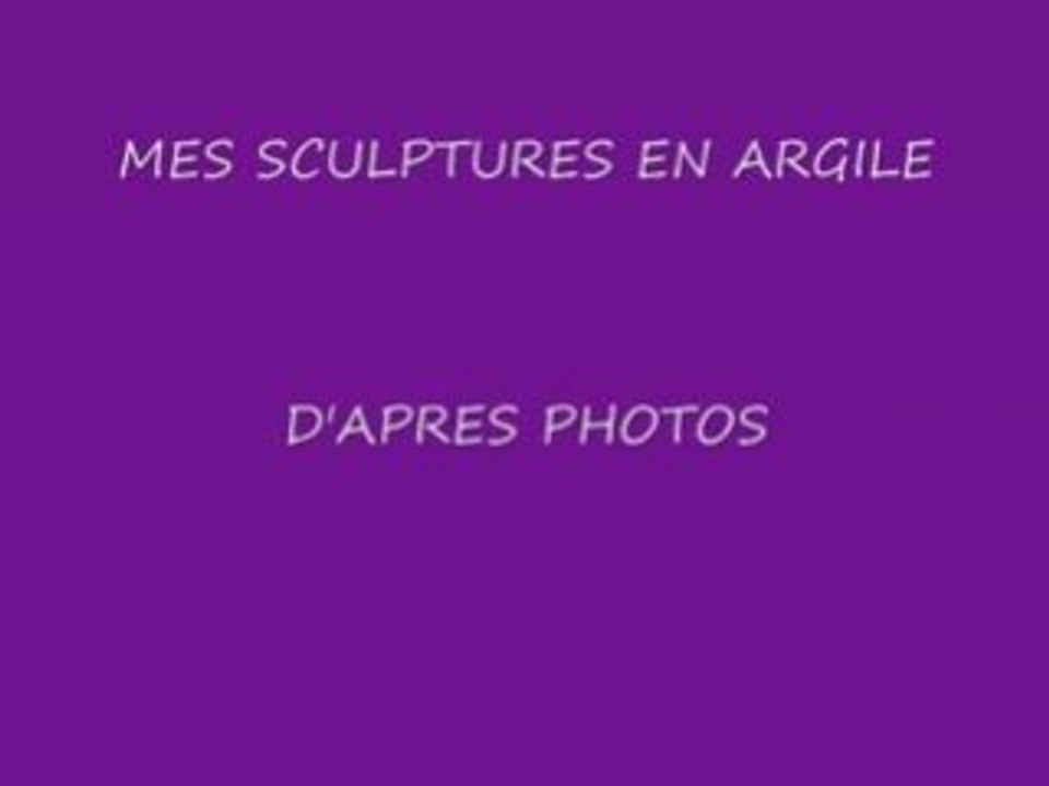 ARGILE PAR NADINE MONNIER