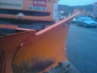 Quitanieves en ateca