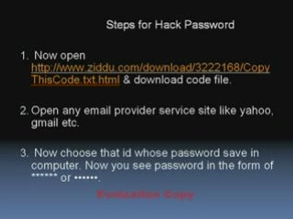 Hack Password