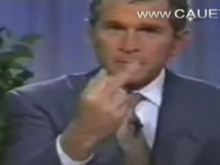 La dernière parodie de Cauet: Goodbye Bush!!