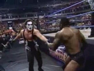 WCW Sting vs. BookerT - Spring Stampede 2000