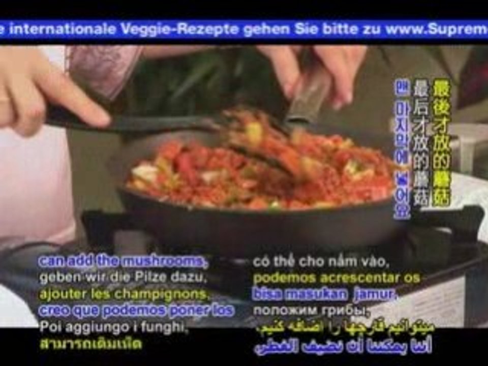 Tex-Mex Vegan Chorizo Chili Recipe (In Spanish+Translations)