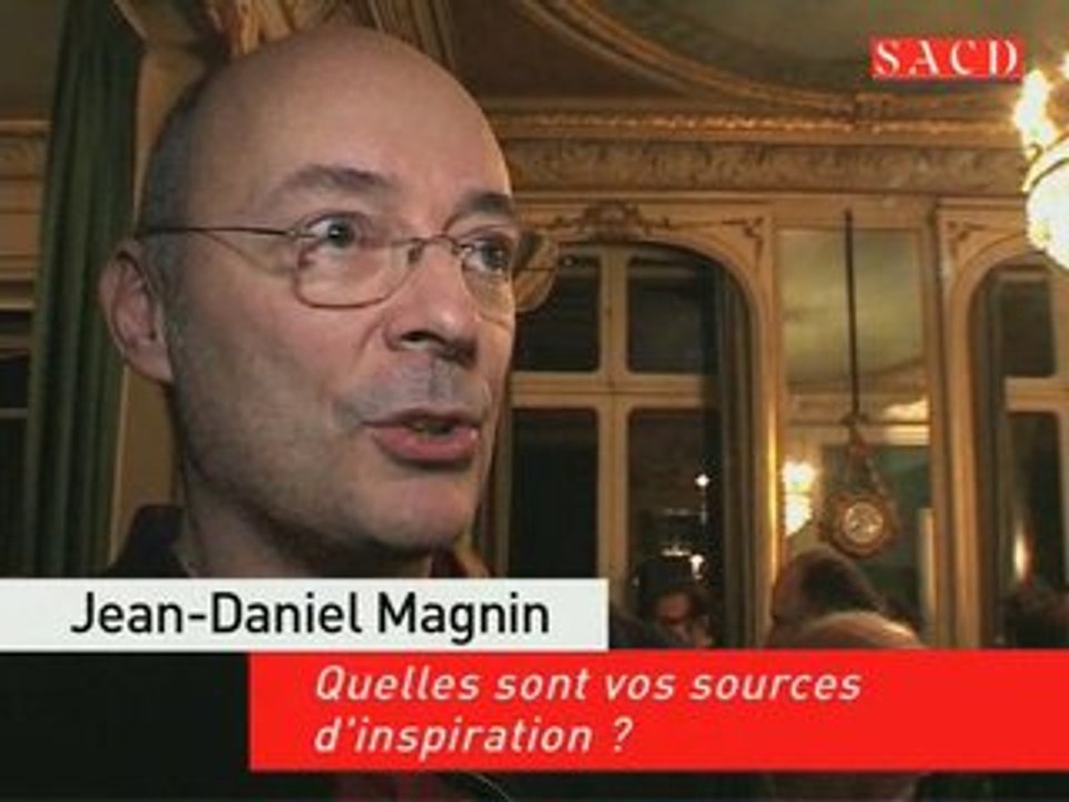 Jean-Daniel Magnin : quelles sources d'inspiration ?