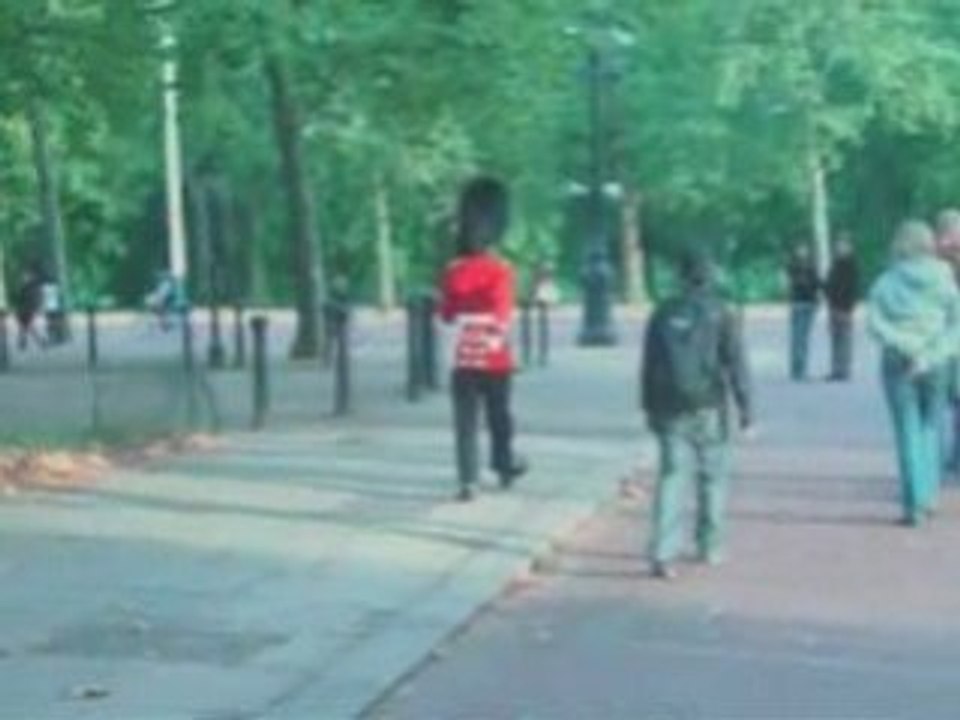 Guardsman lashes out at student joker