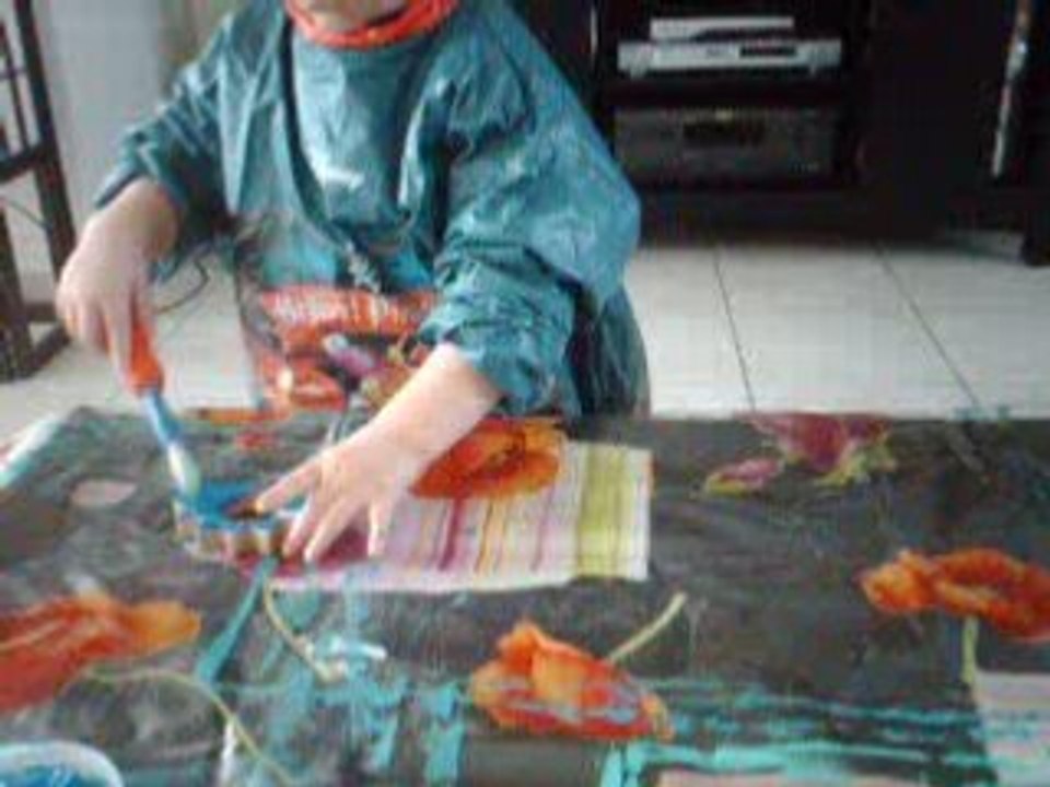 noa en pleine peinture
