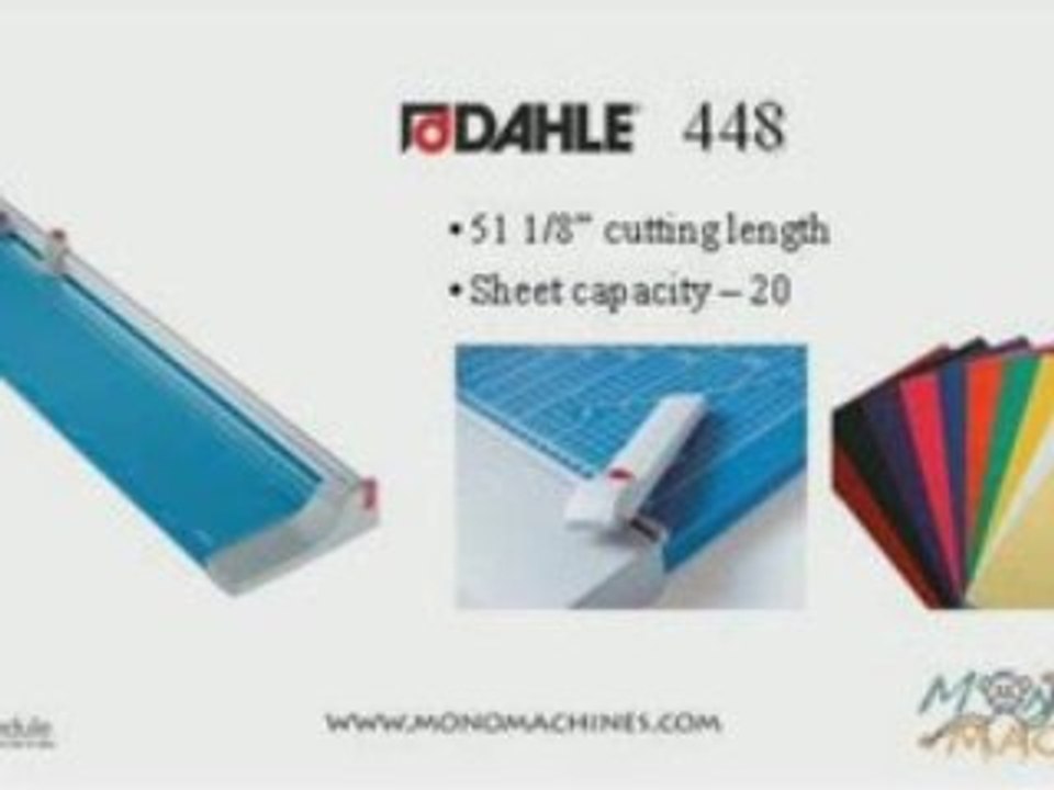 Dahle 448 Premium Rolling Trimmer Paper Cutter - Tour