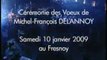 Cérémonie des Voeux du Maire 59200, Michel François Delannoy