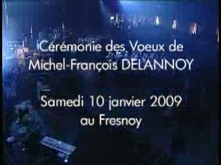 Cérémonie des Voeux du Maire 59200, Michel François Delannoy