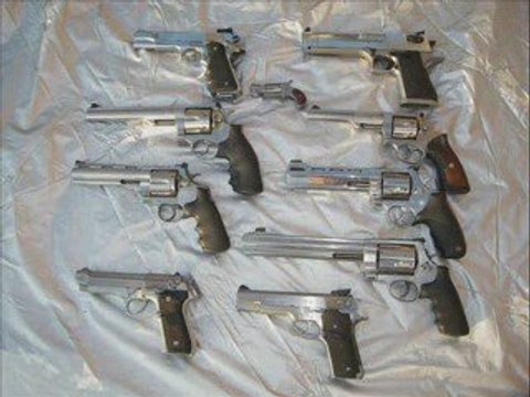 500 S&W magnum 454 44 45 9MM revolver