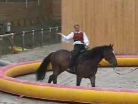 Voltige cosaque en cercle, août 2008