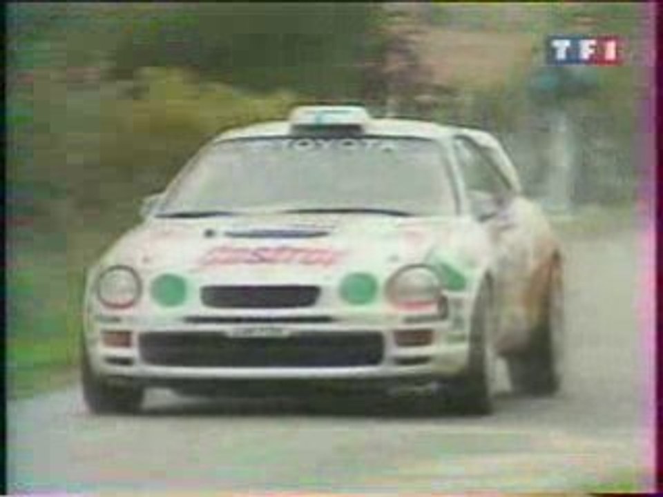 RALLYE D'ESPAGNE 1995 LA TRICHE DE TOYOTA