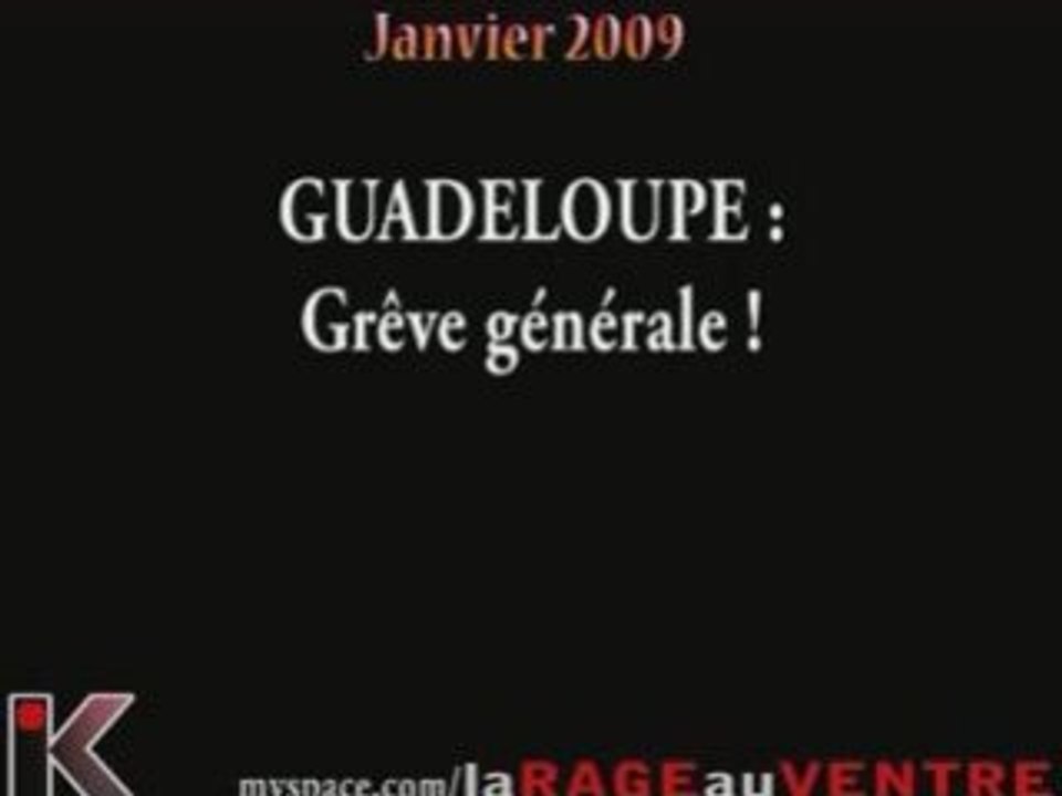 guadeloupe : greve generale