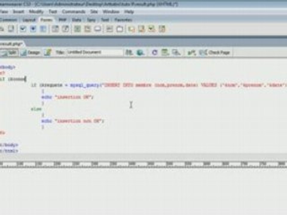 Dreamweaver Tuto 9