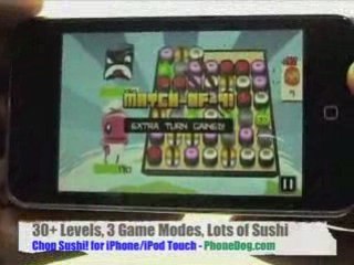 iPhone iPod Touch Game: Chop Sushi!