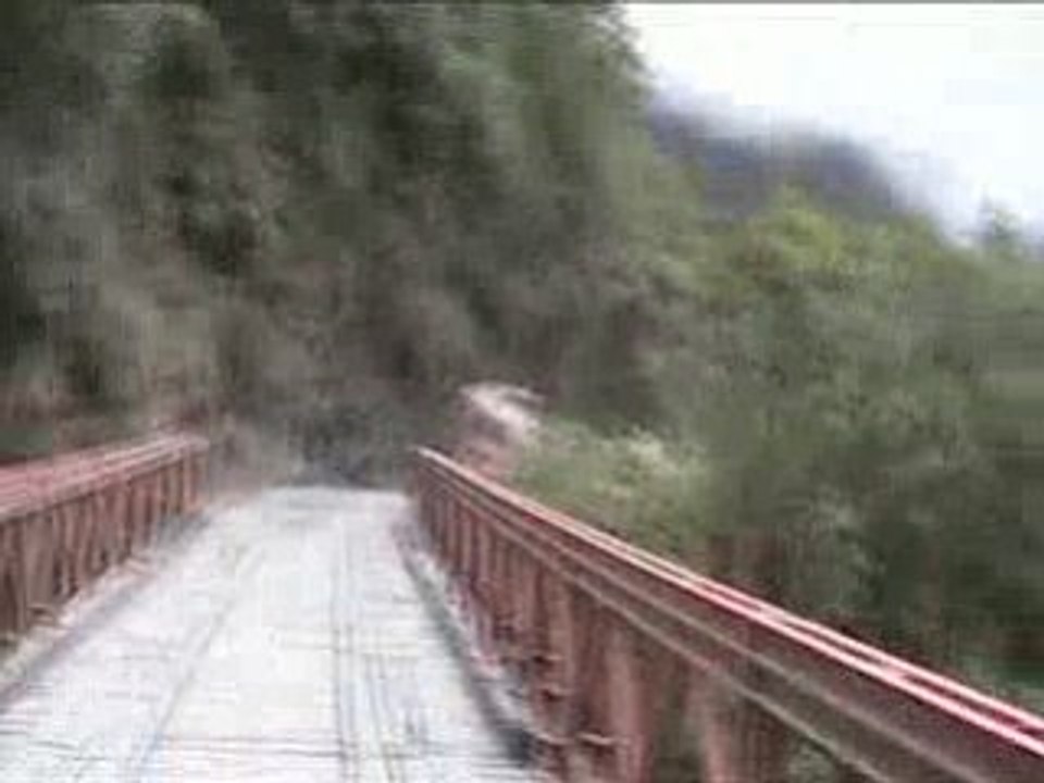 Petite pause sur le chemin pour arriver au lodge