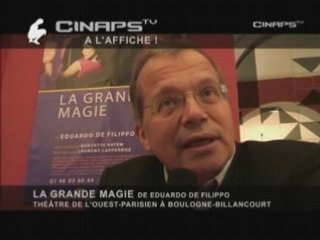 La Grande Magie au théâtre de l'Ouest-Parisien
