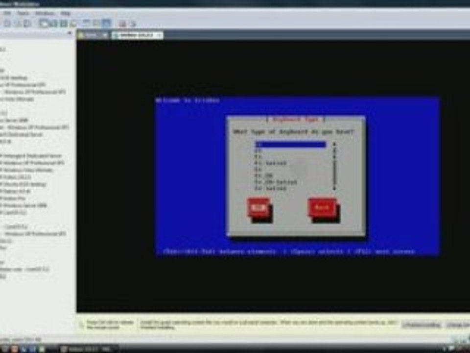 Trixbox-en instalazioa