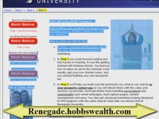 Renegade University Tour with Mike Hobbs