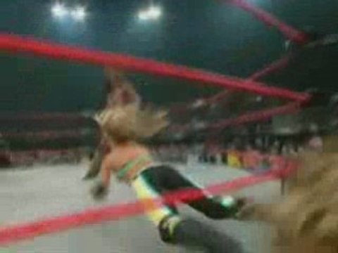 Tna Genesis 2009 - ODB & Roxxi & Taylor Wilde vs Khan...
