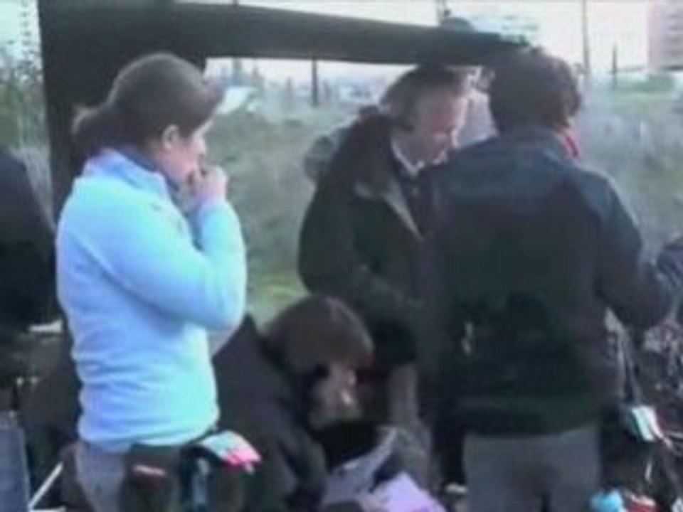 Sur le tournage d'Engrenages
