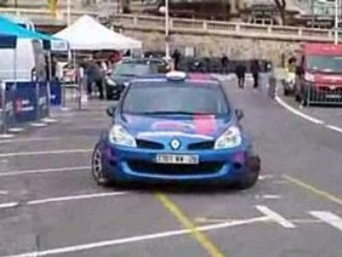 Rally monte carlo 2009 clio R3 Daumas
