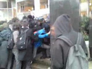 violences policières sur des lycéens Amiens 23 janvier 2009