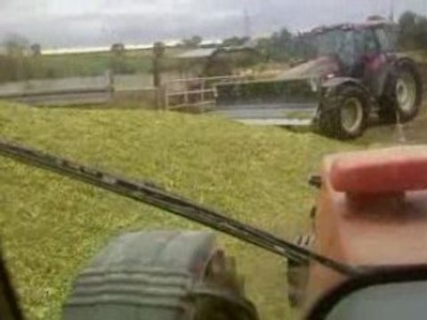 valtra 8550 récolte 2008