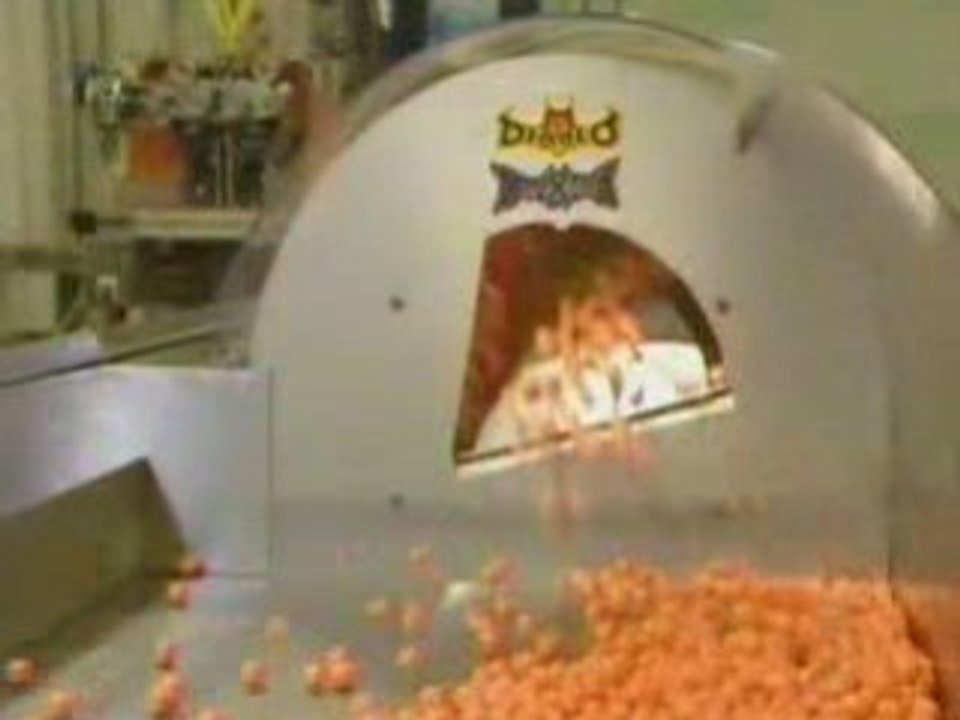 La fabrication des billes de paintball