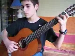 FLORIAN A LA GUITARE "HANGIN' AROUND"