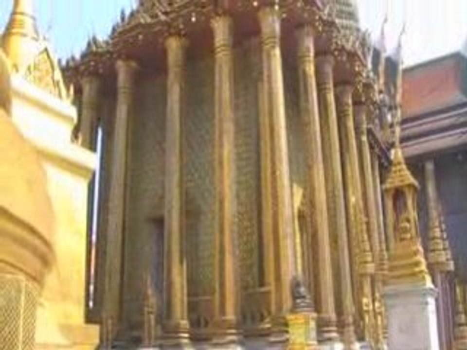 Le palais royal de Bangkok et son temple