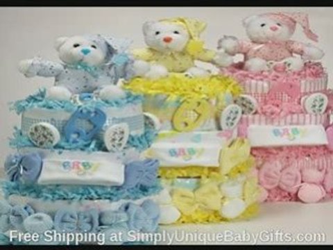 Unique Baby Shower Cakes Make Great Diaper Cake Gifts