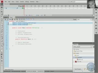 Flash CS4: Hiérarchiser un projet