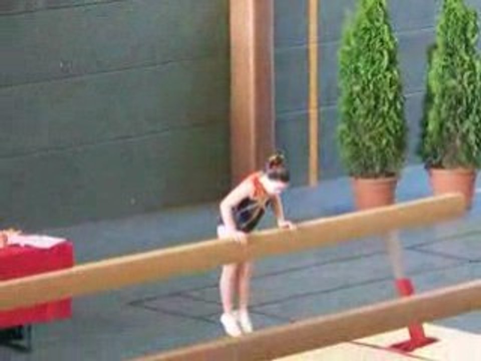 gym  poutre