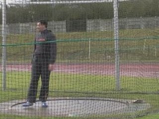 Athlé Tom disque St Quentin Hiver 2009