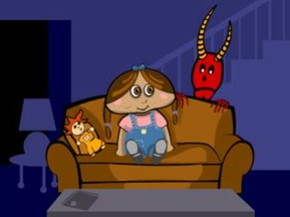 Scary movie funny video kids cartoon