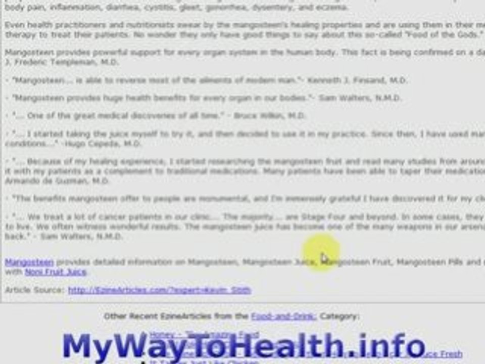 Cancer Cure? Here is what a doctor found!